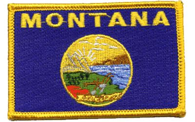 Montana Flag Patch — Flags Unlimited