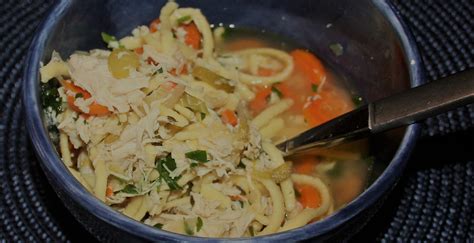 Low Sodium Slow-Cooker Chicken Noodle Soup - Hacking Salt