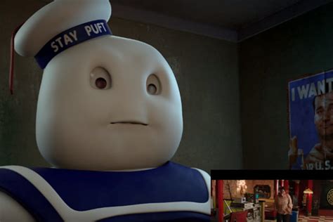 The Stay Puft Marshmallow Man Reacts To The New ‘Ghostbusters’ Trailer ...