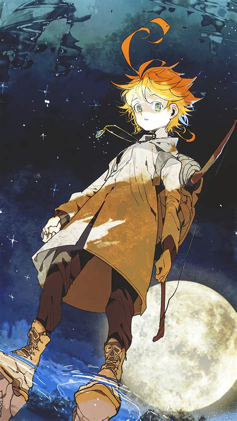 46 Anime Wallpaper The Promised Neverland Emma | Lotus Maybelline