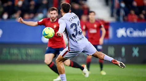 Osasuna 2-2 Barcelona - Goals and highlights - LaLiga 21/22 | Marca