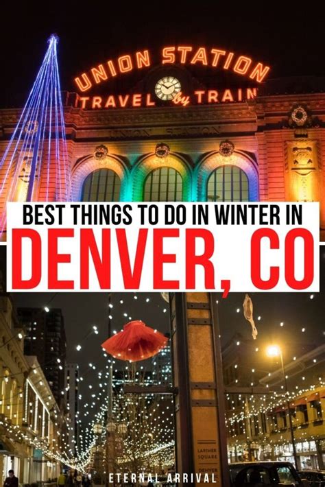 21 Delightful Things to Do in Denver in Winter - Eternal Arrival in 2024 | Denver travel, Denver ...