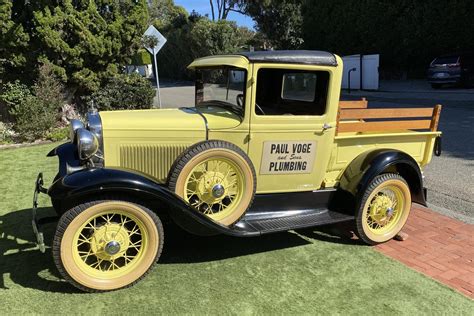 No Reserve: 1931 Ford Model A Closed-Cab Pickup for sale on BaT Auctions - sold for $14,750 on ...