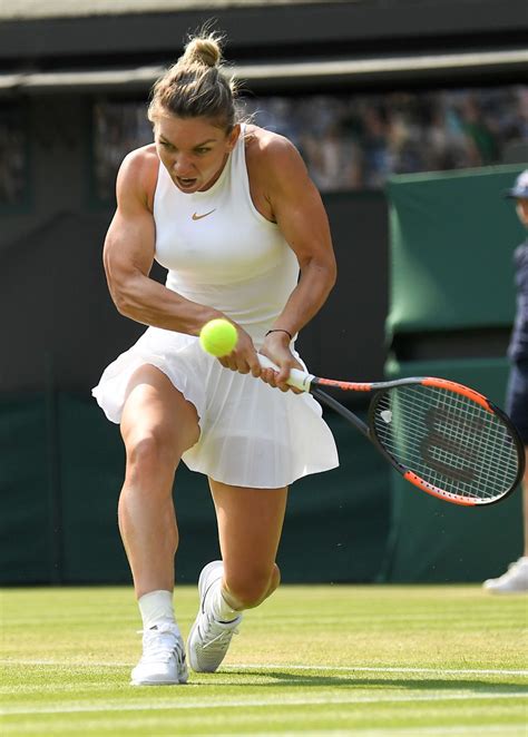 SIMONA HALEP at Wimbledon Tennis Championships in London 07/05/2018 – HawtCelebs