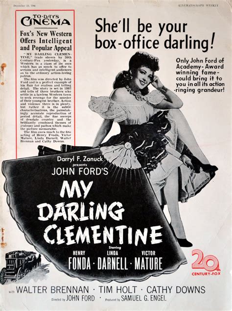 MY DARLING CLEMENTINE | Rare Film Posters