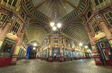 Leadenhall Market | 4am and no one around Stolen from Wikipe… | Flickr