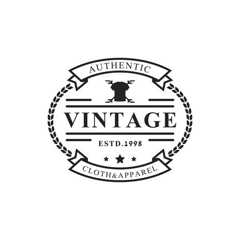 Vintage Retro Badge for Clothing Apparel Logo Emblem Design Inspiration ...