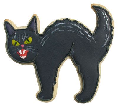 Cat Cookie Cutter (Halloween) | Cat cookies, Halloween cookies ...