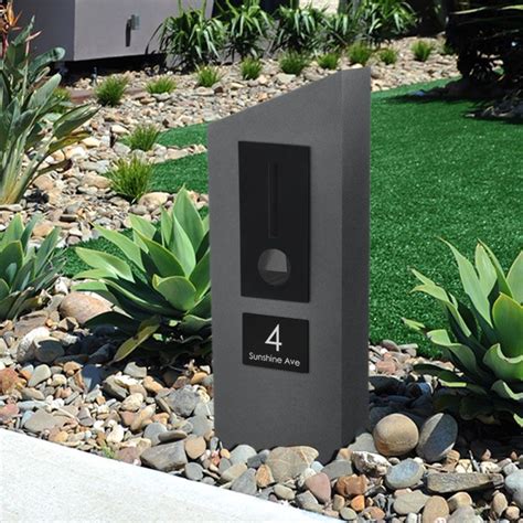 Barcelona Freestanding Pillar Letterbox | Milkcan Outdoor Products ...