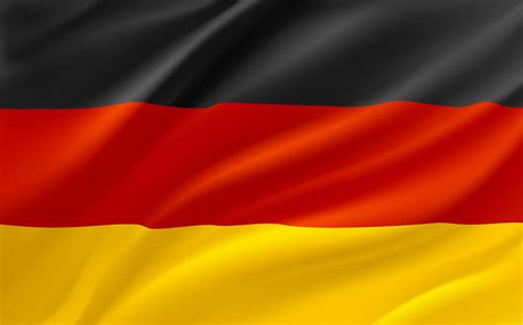 Waving flag of Germany. 3d vector banner 15451710 Vector Art at Vecteezy