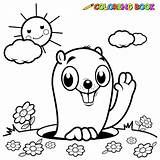 Gopher Coloring Page Coloring Pages sketch template
