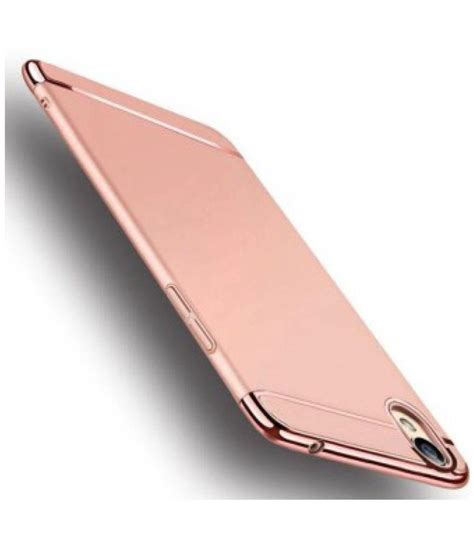 Oppo A37 Plain Cases Ipaky - Rose Gold - Plain Back Covers Online at Low Prices | Snapdeal India