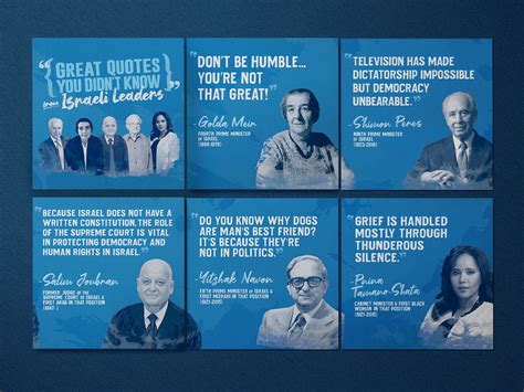 Great Quotes from Israeli Leaders by Jake Zeldin on Dribbble