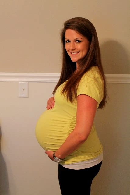 40 Weeks Pregnant Baby Bump- Sweet Tooth Sweet Life