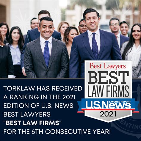 TorkLaw Named to U.S. News Best Law Firms List in 2021