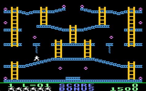 Jumpman (1983) by Automated Simulations Atari 400/800 game