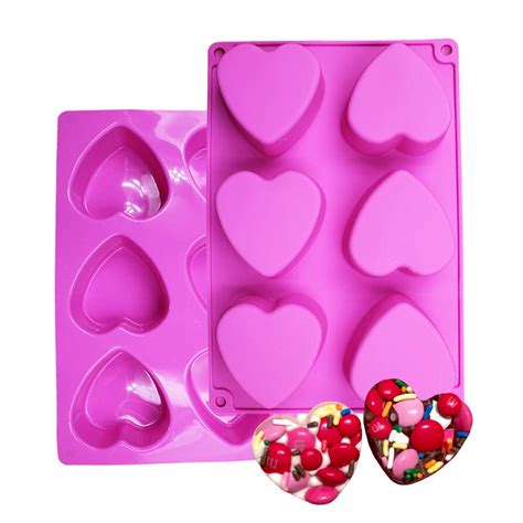 Best Oven Safe Silicone Molds Hearts - Your Home Life