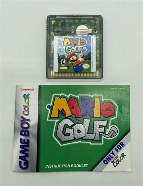 Mario Golf mit Anleitung - Game Boy Color | Kaufen auf Ricardo