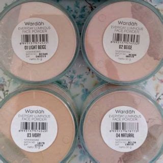 Bedak Tabur Wardah Everyday Luminous Face Powder 30 gram | Shopee Malaysia