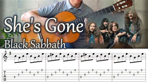 She's Gone – Fingerstyle Guitar | TAB - YouTube