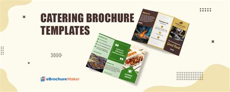 Catering Brochure Templates