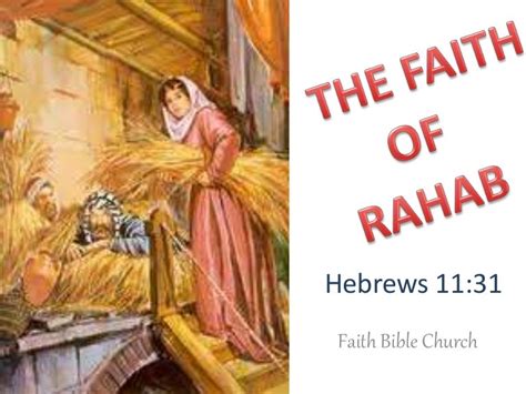 The Faith of Rahab