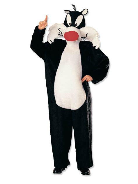 Looney Tunes Sylvester the Cat Adult Costume - SpicyLegs.com