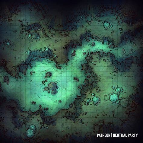 Underdark Wilds Battlemap : r/DungeonsAndDragons