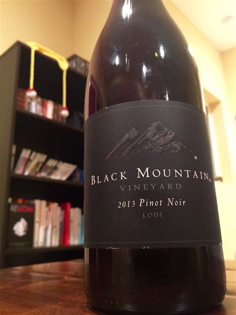 Black Mountain Vineyard Pinot Noir 2013 - FIrst Pour Wine