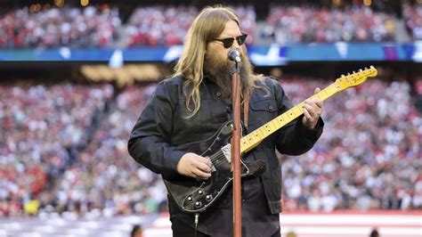 Chris Stapleton’s Super Bowl LVII rendition of 'The Star-Spangled ...