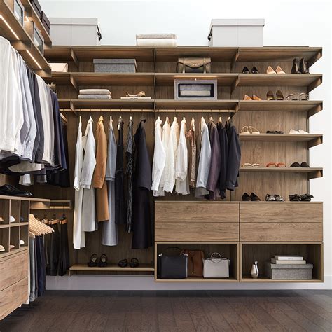 Avera Custom Closets at The Container Store - Truffle - Wurth Organizing