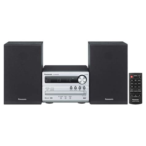 Panasonic SCPM250BEBS Mini Hi-Fi System with Bluetooth | Hughes