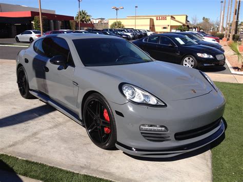 Matte Grey Porsche Panamera (3264 x 2448) : r/carporn