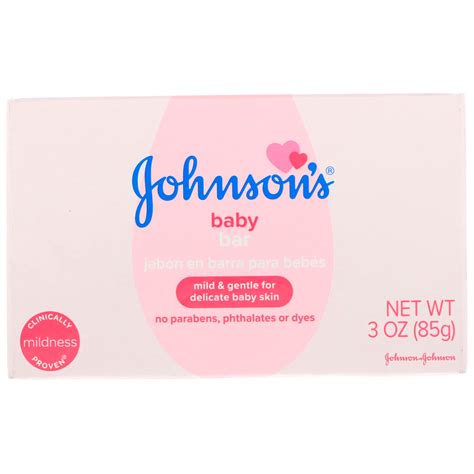 Johnson's Baby, Baby Bar Soap, 3 oz (85 g) - iHerb