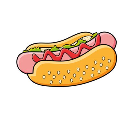 Hot Dog Buns Illustrations, Royalty-Free Vector Graphics & Clip Art - iStock