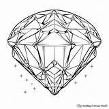 Sparkling Fun Exploring The World Of Coloring Pages Diamonds sketch template