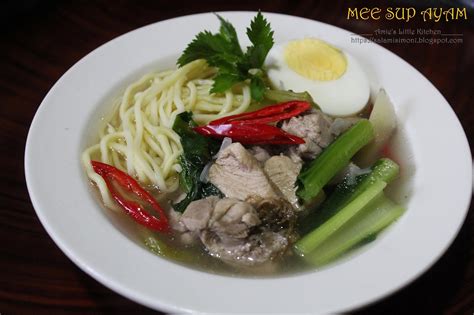 Resepi Mee Sup Ayam Yang Mudah dan Sedap! - Amie's Little Kitchen