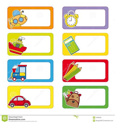 School Labels - Download From Over 65 Million High Quality Stock Photos, Images, Vectors. Sign ...