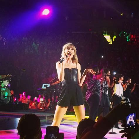 Taylor Swift Performs at Private concert at the Target Center Arena in Minneapolis - September ...