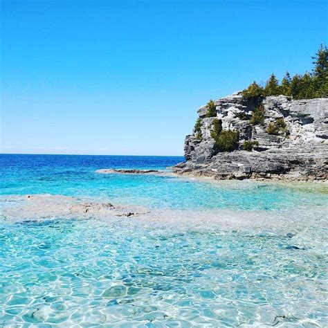 This Ontario Lake Has Crystal Clear Water That's Absolutely Dreamy | Ontario travel, Canada ...