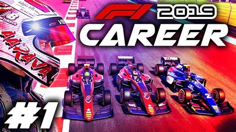 F1 2019 CAREER MODE Part 1: Our Journey to F1! Full F2 Story Mode Playthrough! - YouTube