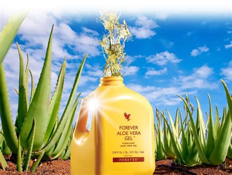 Ingredients inside forever aloe vera gel bottle