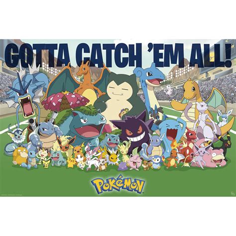 Pokemon - Gotta Catch´em All Maxi Poster | Elbenwald