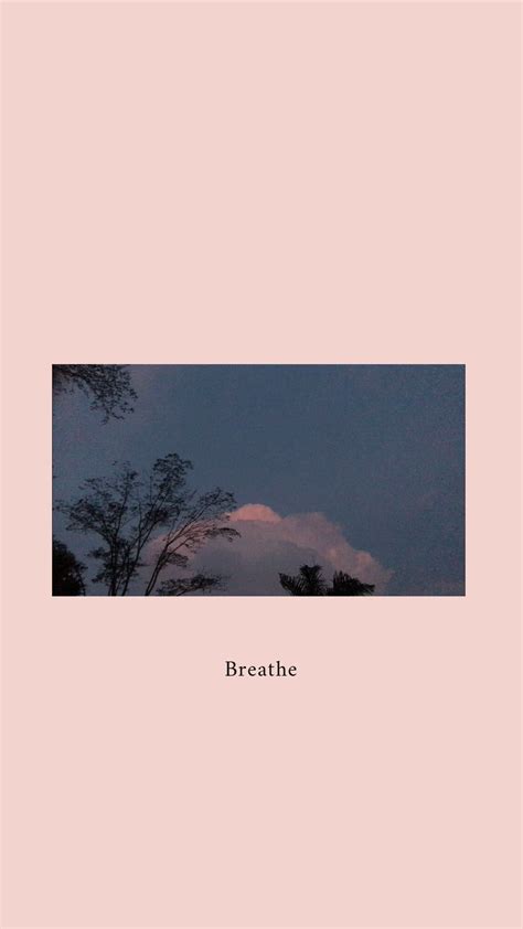 🔥 Download Breathe Cute Aesthetic Wallpaper In by @barbaralee | Aesthetic Tumblr Wallpapers ...