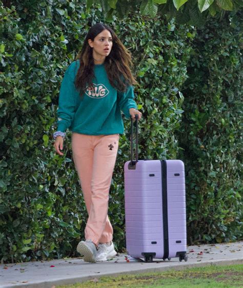 Eiza Gonzalez in a Colorblock Sweatsuit in LA 01/07/2023 • CelebMafia