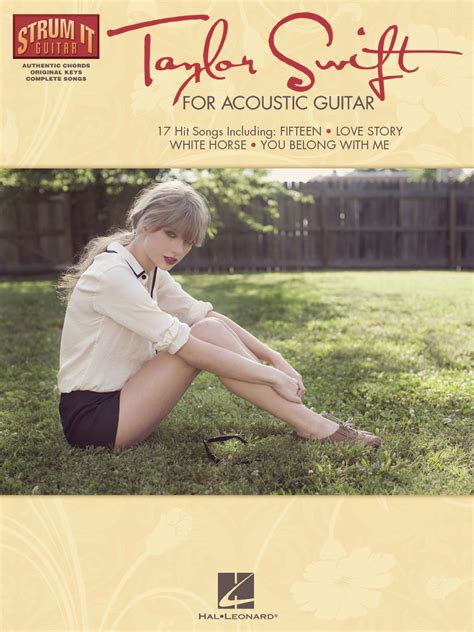 Taylor Swift for Acoustic Guitar | Hal Leonard Online