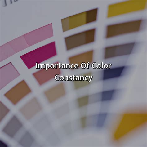 What Is Color Constancy - colorscombo.com