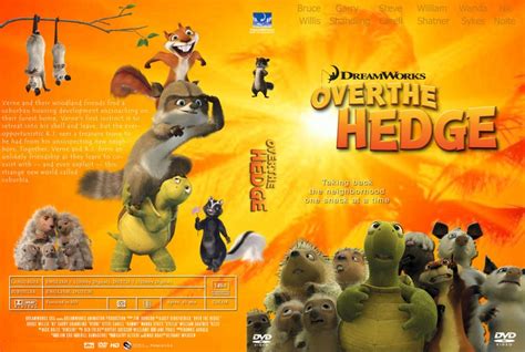 Over The Hedge - Movie DVD Custom Covers - 7516Over the hedge :: DVD Covers