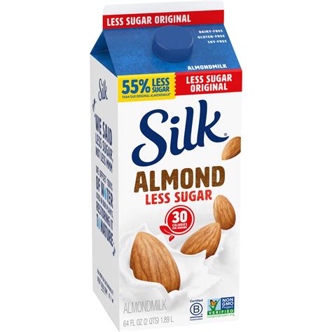 Silk Light Original Almond Milk - Shop Milk at H-E-B