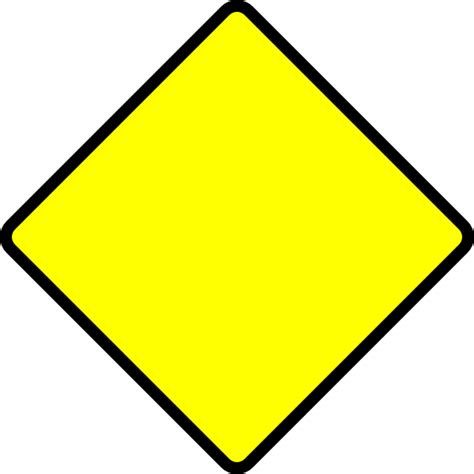 Blank Road Sign Clip Art at Clker.com - vector clip art online, royalty ...